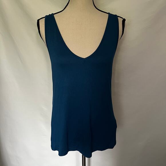 Soft Surroundings Esme Embroidered 2 Pc Womens Top Sz M Lace Granny Boho Lagom - Picture 16 of 16